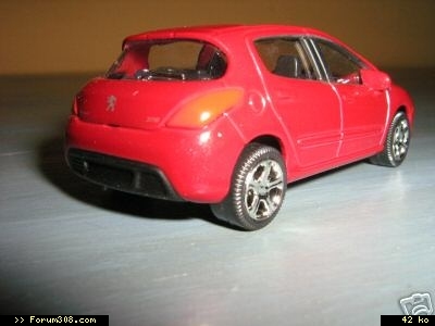 miniature peugeot 308